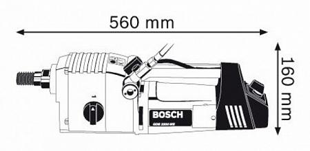 Алмазная дрель Bosch GDB 2500WE Professional