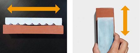 Камень для правки абразивов SUEHIRO B-005, 206×53×27мм,100грит