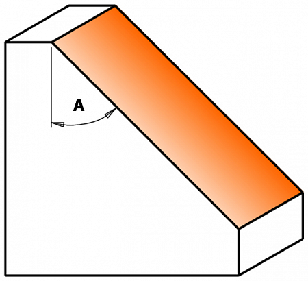 736.130.11 Фреза концевая CMT фасочная (D=19,0 I=11,5 S=6,0), 15°
