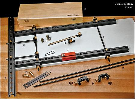 Стержни резьбовые для Cabinetmaking Deluxe System и  Veritas Shelf-Drilling Jig, 914мм, 2 шт