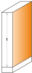 706.190.11 Фреза CMT обгонная с подшипником (D=19,0 I=16,0 S=6,0 L=57,1)