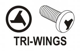 Набор бит Wolfcraft Tri-Wing 1, 2, 3 х 50мм