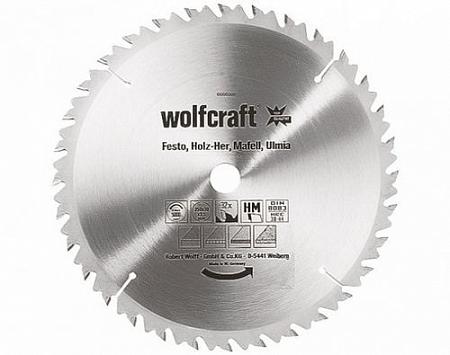 Твердосплавные пильные диски Wolfcraft полированные