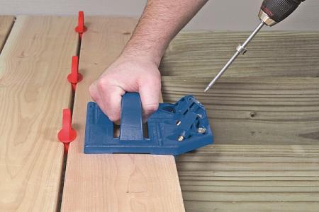 Приспособление для террасной доски и обшивки стен KREG Deck Jig
